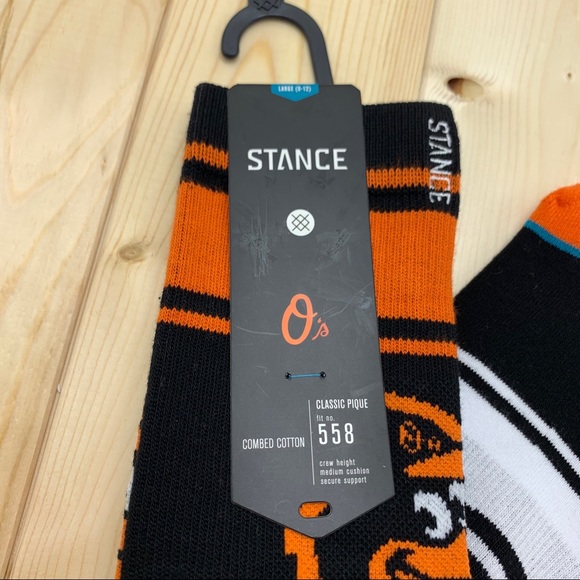 New Stance MLB Baltimore Orioles Socks. - Picture 2 of 6